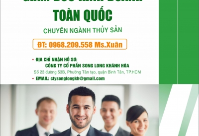 CT CP SONG LONG KHÁNH HÒA CẦN TUYỂN DỤNG GẤP!