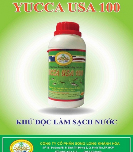 YUCCA USA 100 - KHỬ ĐỘC LÀM SẠCH NƯỚC